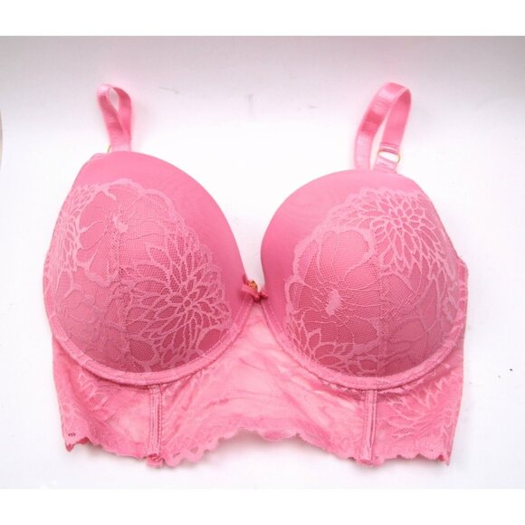 Daisy Fuentes Other - Daisy Fuentes Laced Bra Under wire Pink Womens Sz 38DD